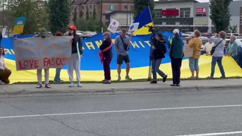 🇺🇦🇺🇸 Meanwhile, in Anchorage, Alaska, on the eve of the Putin-Trump summit,