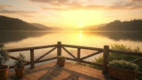 Morning by the Lake - lo-fi house Music for Rest and Relaxation