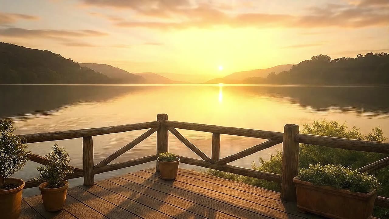 Morning by the Lake - lo-fi house Music for Rest and Relaxation