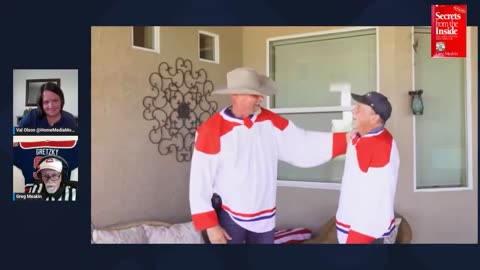 SHERIFF MARK LAMB HOCKEY FIGHT