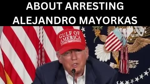 WATCH: Trump Says He Might Arrest, Proscute Biden’s Homeland Security Secretary