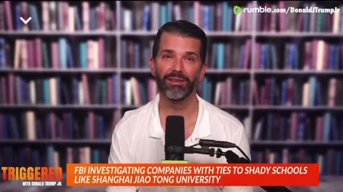 Don Trump Jr · Chinese 'researchers' were caught trying to poison our food supply