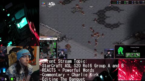 REACTS + Commentary + IF an online call to violence manifests in the real world. Where does the blame fall? Oh and Starcraft is great!