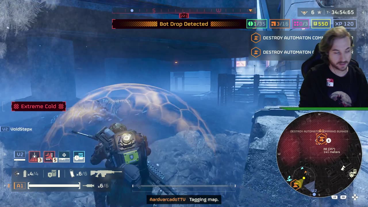 Chill-diving (Helldivers 2)