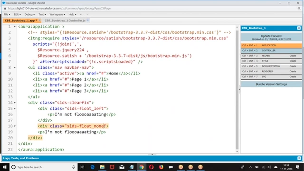 Salesforce Aura Components Video-Session-15.External CSS