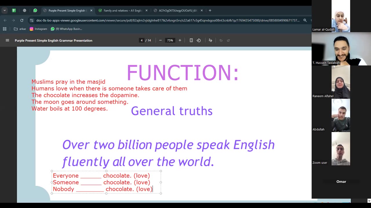 Fluent Learners-A2 (34) Simple present