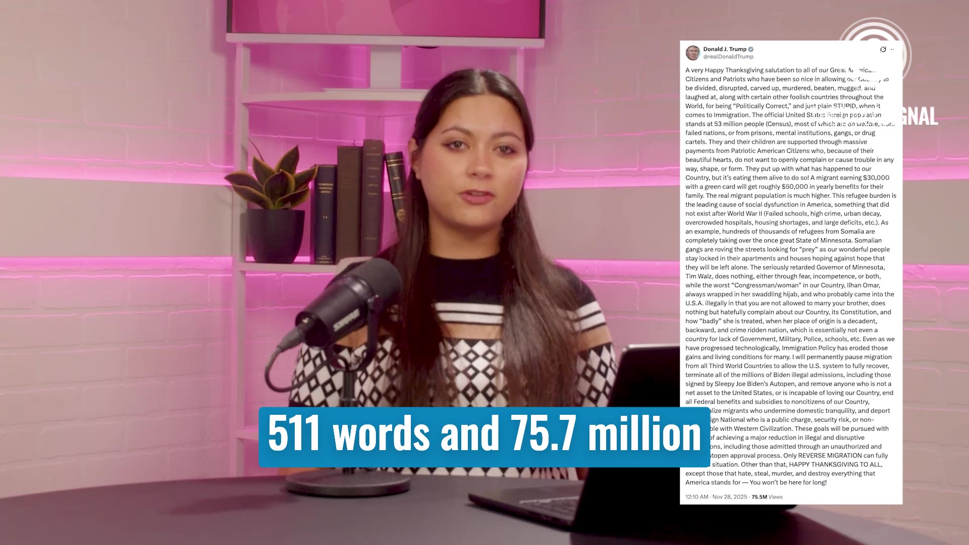 Breaking Down Trumps Viral Post-Thanksgiving Immigration Announcement