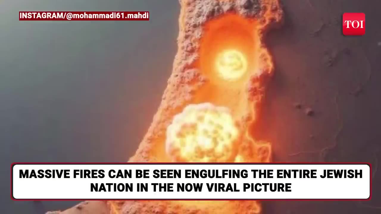 'Israel Burns After Nuclear Attack’: Iran Official Shares Chilling Pic Of ‘Apocalypse’ | WW3 Teaser?