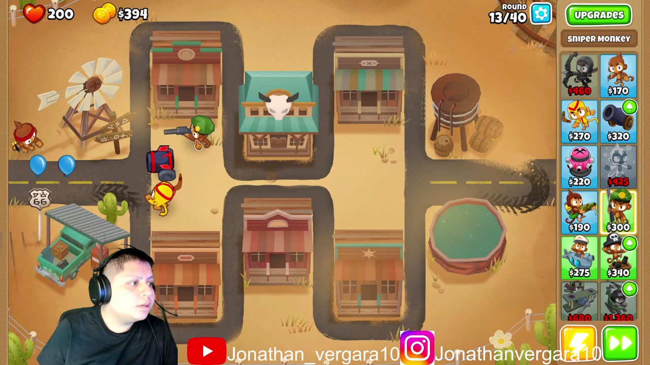 bloons tower defense gameplay commentary