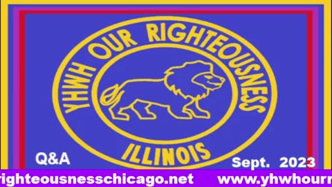 Sabbath with YHWH OUR RIGHTEOUSNESS Chicago [Friday, June 27, 2025] 8:00 p.m. Central/9:00 p.m. Eastern (Jews are Edomites, descendants of Esau. Jews are not Yisraelites)