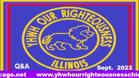 Sabbath with YHWH OUR RIGHTEOUSNESS Chicago [Friday, June 27, 2025] 8:00 p.m. Central/9:00 p.m. Eastern (Jews are Edomites, descendants of Esau. Jews are not Yisraelites)