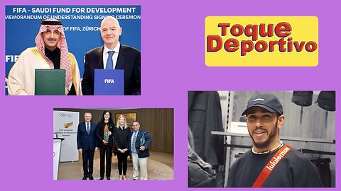 Fifa firma convenio con el Fondo Saudi para el desarrollo para ayudar a otros países