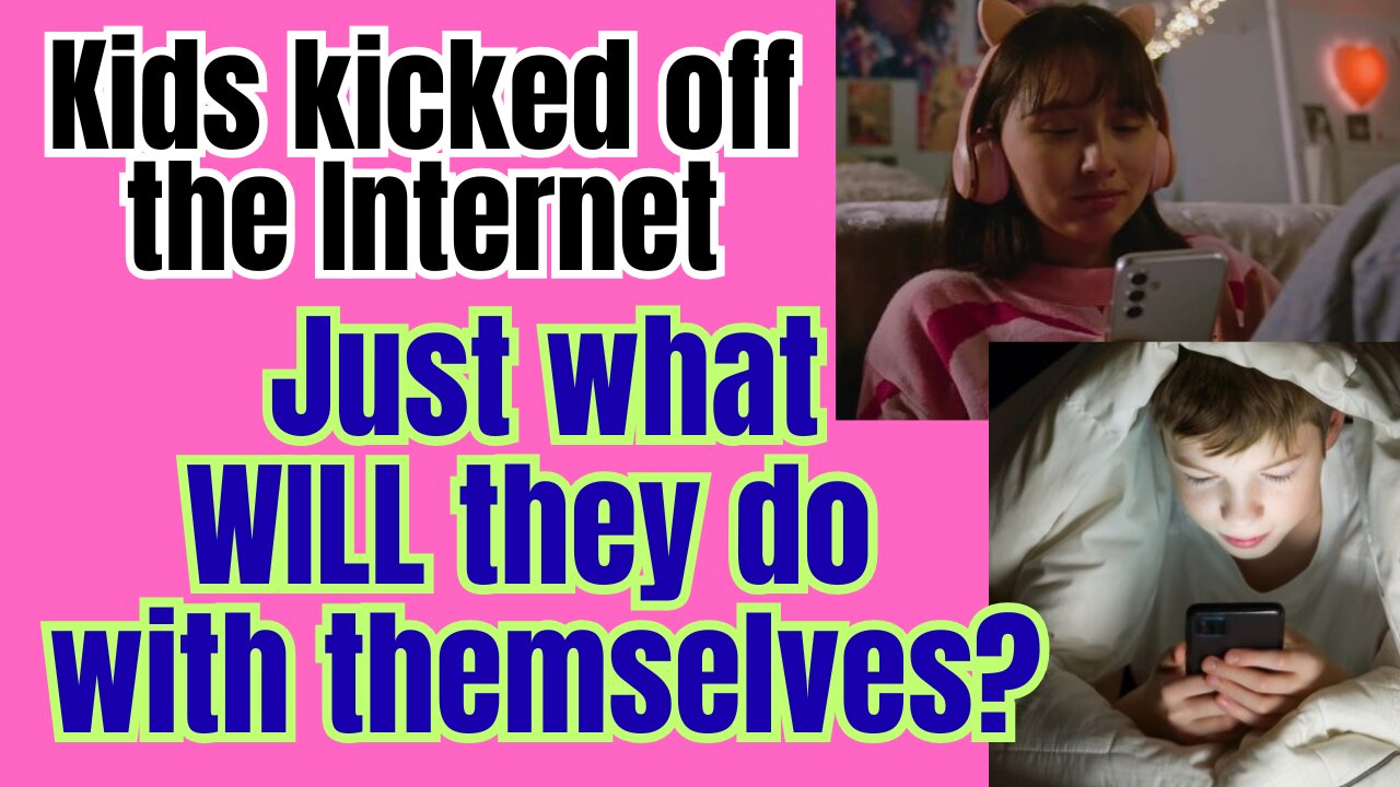 What are parents going to do with kids lost without social media?