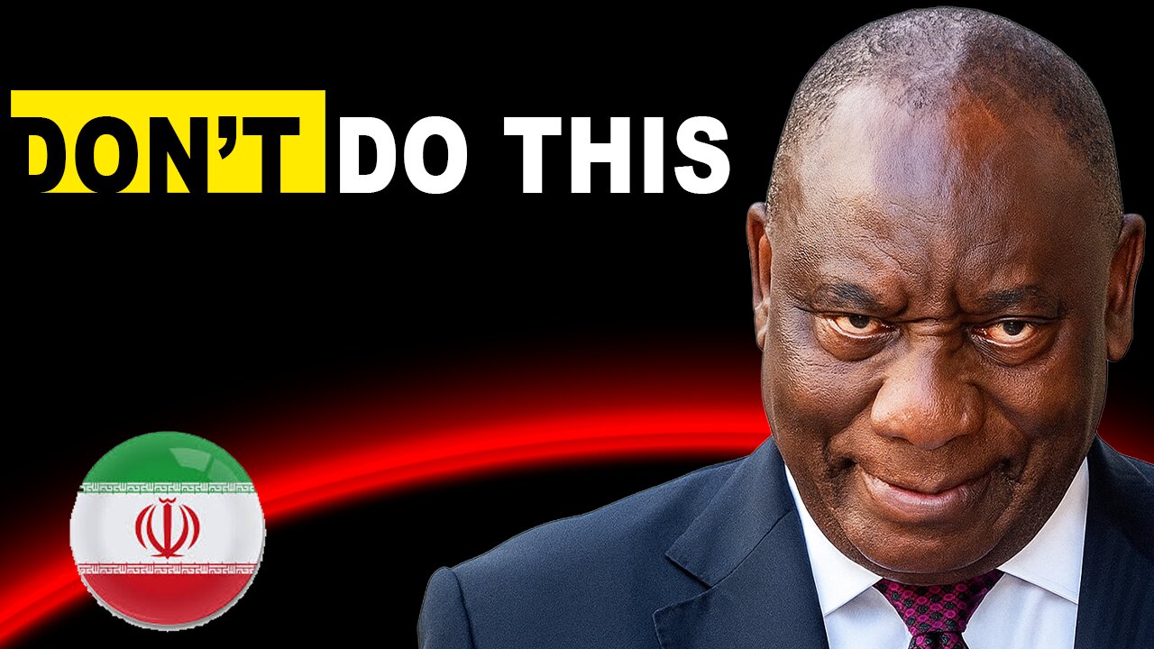 BREAKING! South Africa Pledges Military Cooperation with Iran