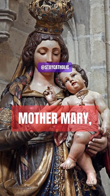 BLESSED Be The GREAT MOTHER OF GOD MARY MOST HOLY AMĔN 🙏 #truth #jesus #mary #ihs #church #bible #c