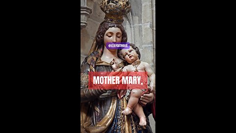 BLESSED Be The GREAT MOTHER OF GOD MARY MOST HOLY AMĔN 🙏 #truth #jesus #mary #ihs #church #bible #c