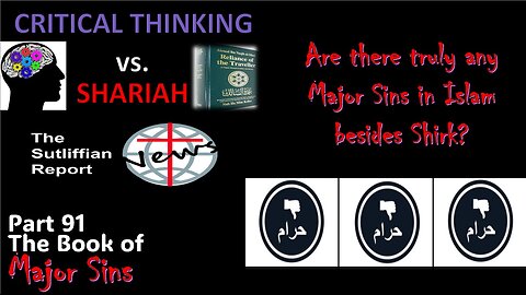 Are there truly any Major Sins in Islam besides Shirk? Is Shariah truthful on this?
