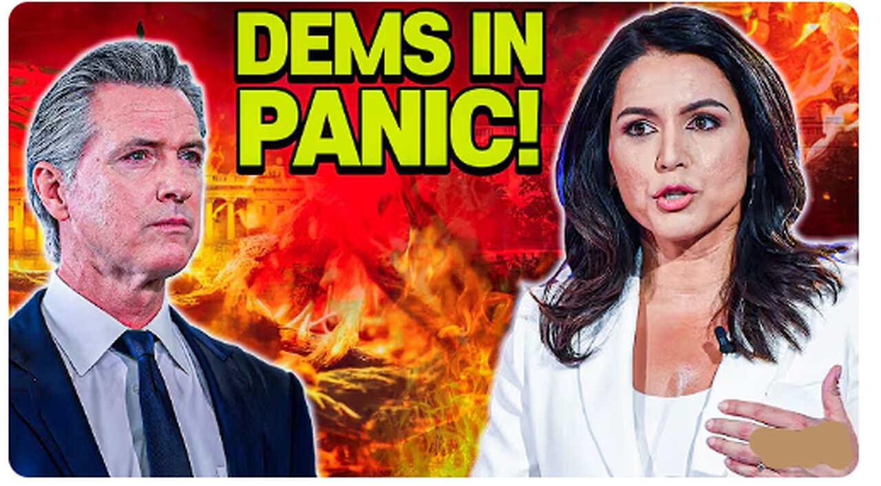 SMOKING GUN! Tulsi Gabbard FLIPS the Script — Newsom HUMILIATED, Democrats in PANIC!