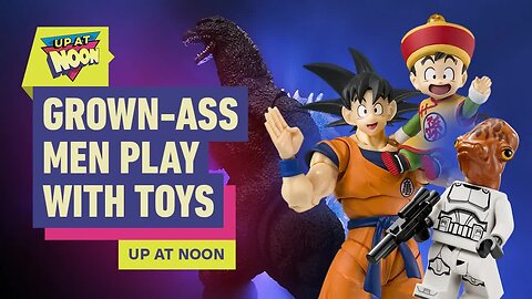 Up At Noon - Unboxing Dragon Ball, Naruto, Godzilla Toys & More _ Comic Con 2024