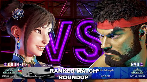Kuya Kalbo SF6 Ranked Roundup. Chun Li Master Rank [Hori Fight Stick]