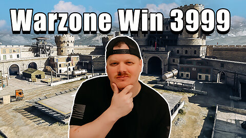 Warzone Victory Number 3999! Most Winning Warzone Player!