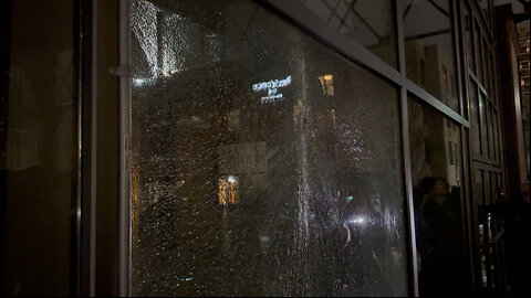 Glass Smashed, Windows Spray-Painted & Heaters Knocked Over at The Depot in Minneapolis