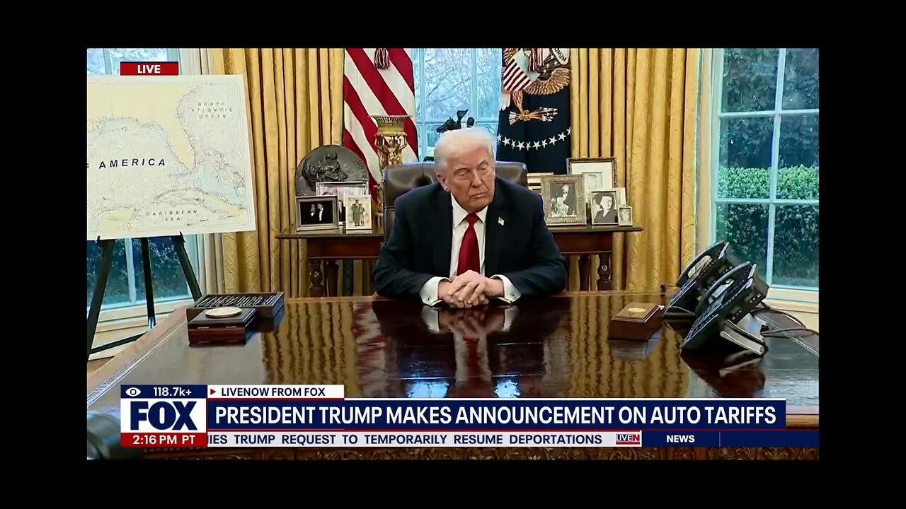President Trump Delivers Remarks on Auto Tariffs 3/26/25