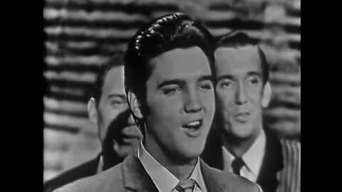 Elvis Presley Love Me (1956) Portrait Format Ed Sullivan show