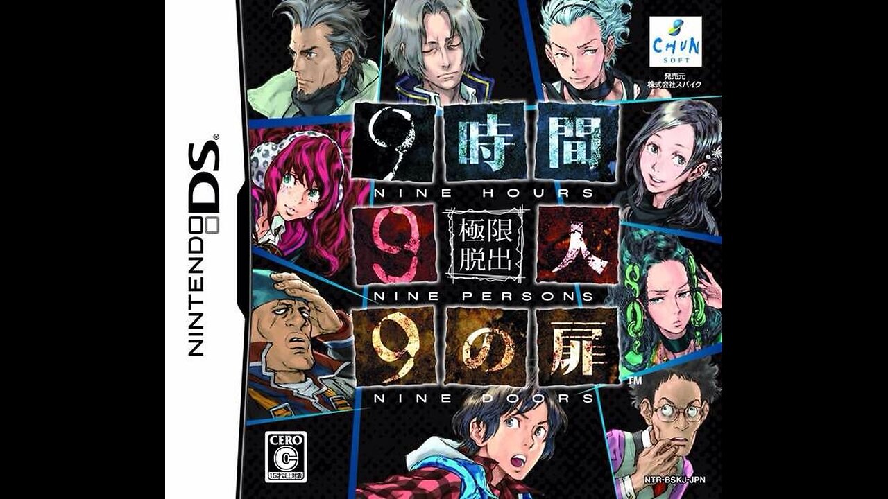 ZERO ESCAPE 9 HOURS 9 PERSONS 9DOORS - FULL LONPLAY PART 2
