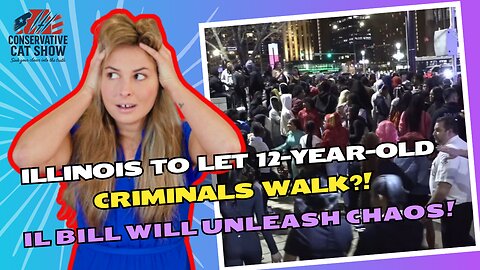 IL to Let 12-Year-Old Criminals Walk?! | Pritzker’s “Compassion” Bill Will UNLEASH Chaos!