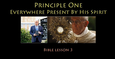 Principle One: Everywhere Present by His Spirit