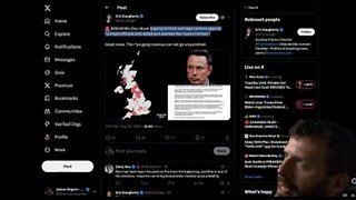 Musk to send funds to Britts to fight rape gang coverup politicians