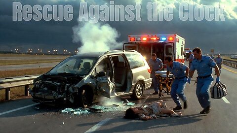 Airport Highway Crash Rescue| Paramedics save injured Mother and Baby, Tense ER Doctor Confrontation