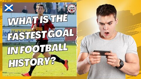 ⚽ Fastest Goal in Football History – Scored in Just 2.1 Seconds! #fastest goal in football