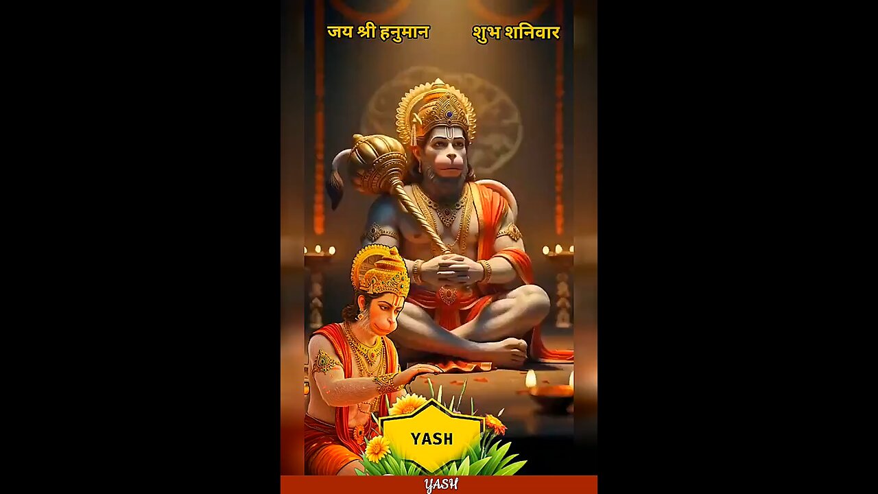 Hanuman Chalisa Bhakti Status | Bajrangbali Devotional Clip