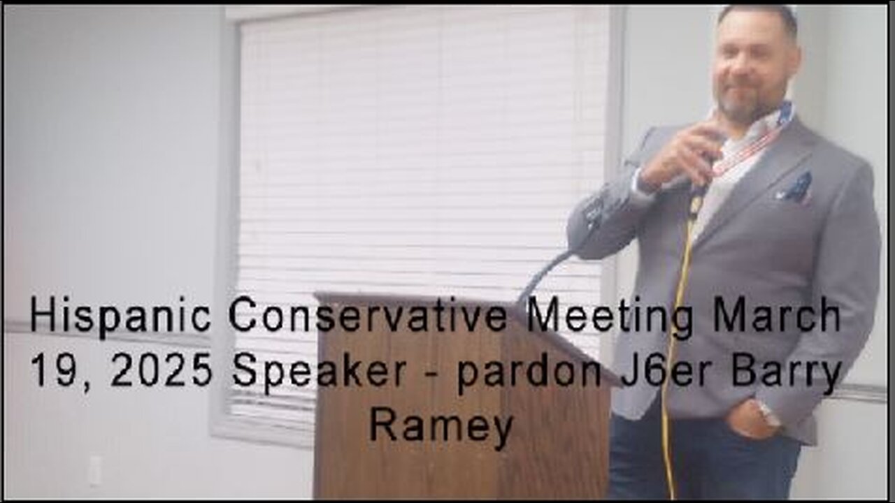 Meeting March 19, 2025 with Barry Ramey