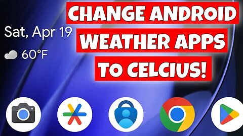 How To Change Android Google Pixel Weather App Units Fahrenheit To Celcius