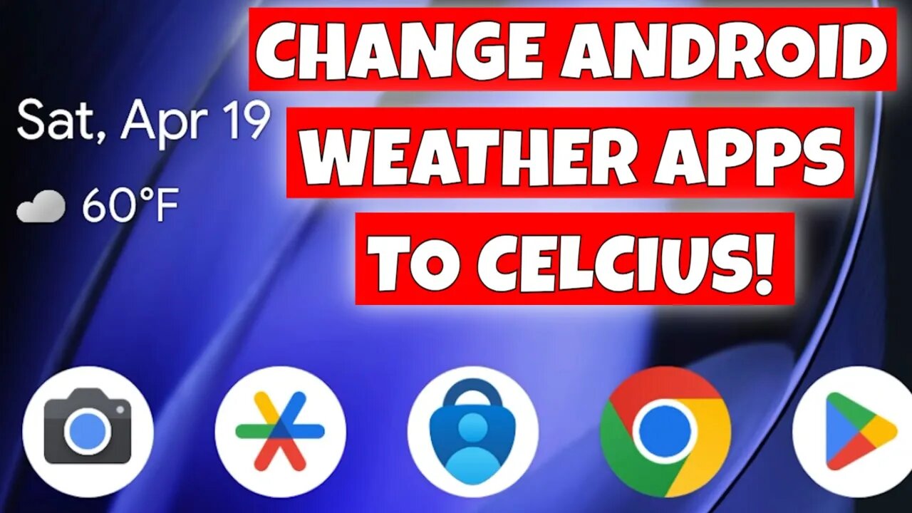 How To Change Android Google Pixel Weather App Units Fahrenheit To Celcius