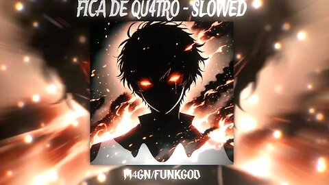 FICA DE QU4TRO - SLOWED TO THE GRAVE ⚰️ (M4GN x FUNKGOD) 🚘 PHONK FOR ILLEGAL STREET RACES 🏁 #edit