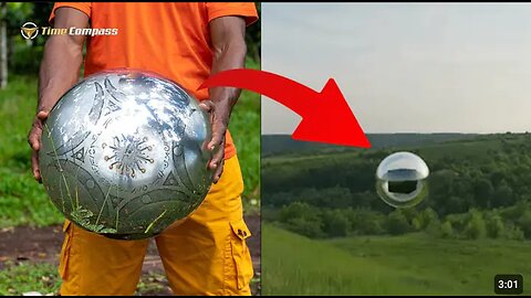 Guy picked A UFO Orb in the forests of Colombia