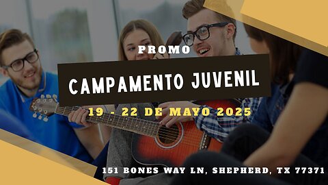PROMO | Campamento Juvenil | Mayo 2025
