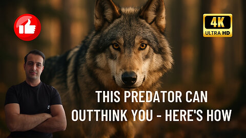 Gray Wolf in 8K: Unmasking Nature’s Most Brilliant Hunter