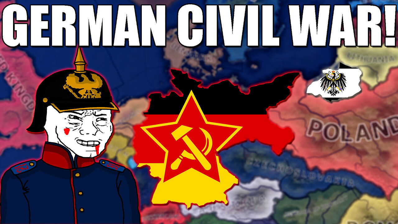 WHAT IF GERMANY HAD A CIVIL WAR IN HOI4!