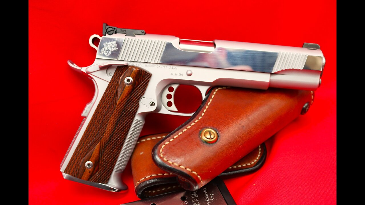 Terry Tussey Custom Caspian 1911 -- 1996 Single Stack Classic