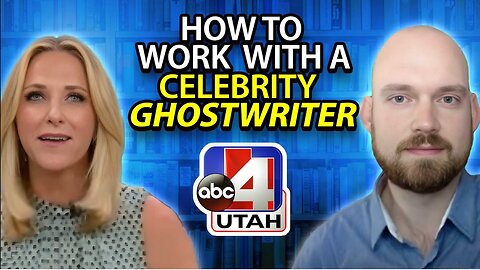 How to Work with a Celebrity Ghostwriter: ABC4 Interview with Persuasive Writing Coach Joshua Lisec