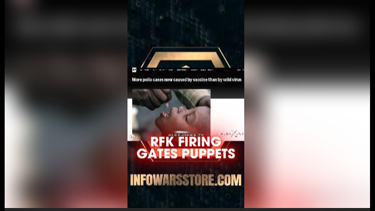 Alex Jones: Bill Gates' Puppets Are Being Fired by Kennedy - 9/7/25