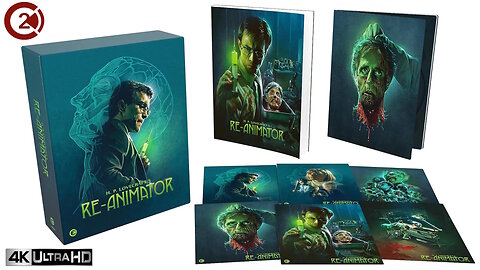 Re-Animator [Second Sight Limited Edition 4K UHD & Blu-ray & Standard 4K & Blu-ray]