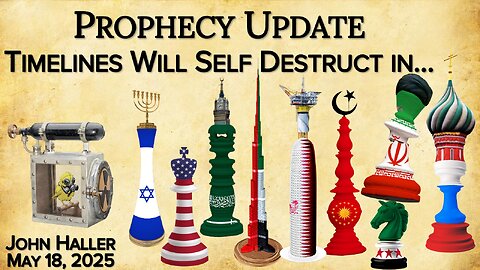 2025 05 18 John Haller's Prophecy Update "Timelines Will Self-Destruct in…."
