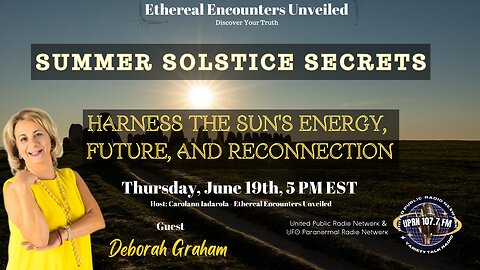 Harness The Sun's Energy, Future and Reconnection - Deborah Graham