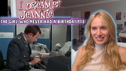 I Dream Of Jeannie S02E11-The Girl Who Never Had A Birthday Pt 2!! First Time Watching!!